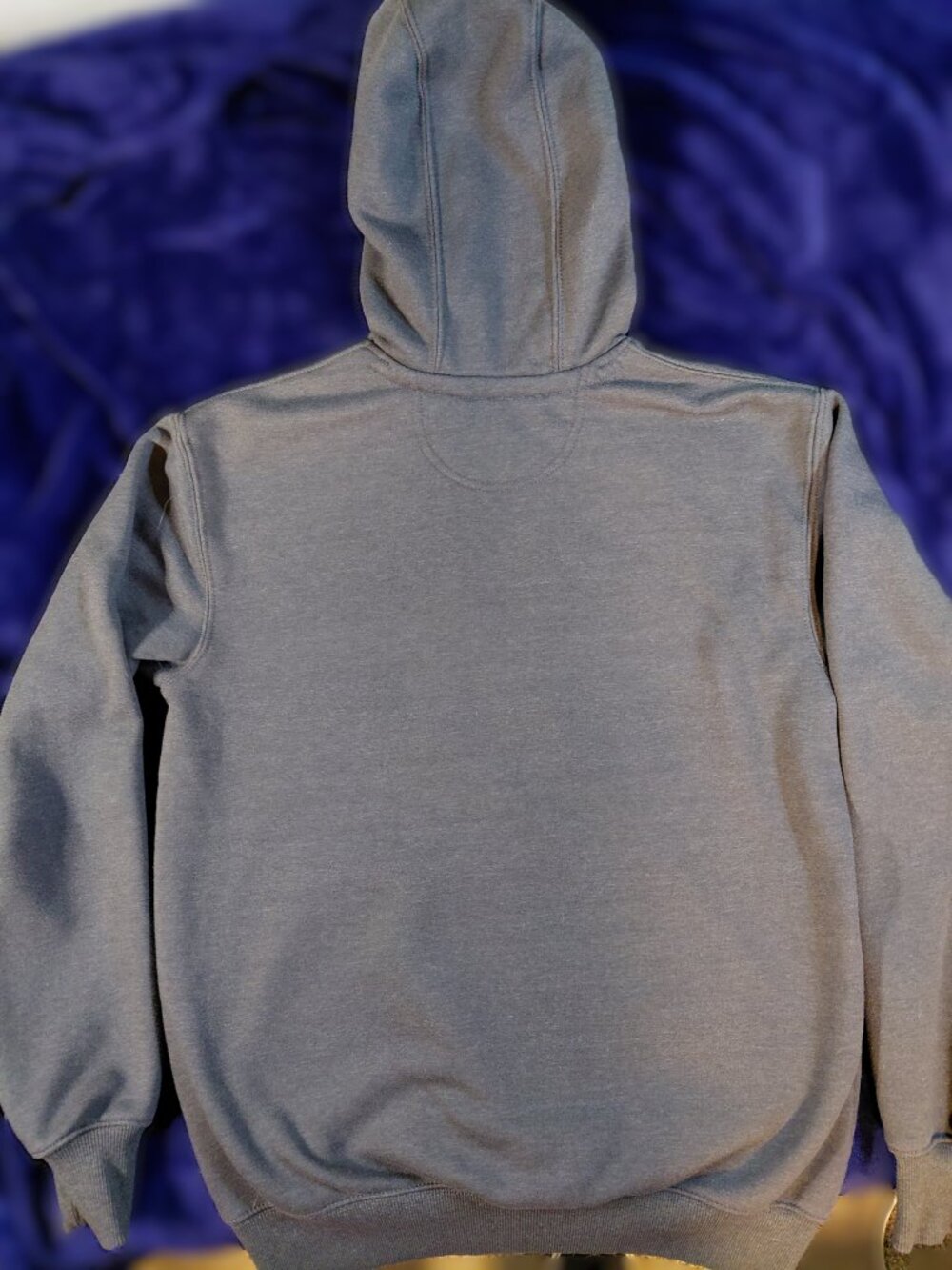 Carhartt Rain Defender Heavy Weight Hoodie Mens Small Gray - Picture 2 of 3